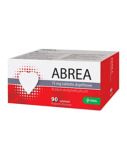 Abrea 75 mg tabletki dojelitowe, 90 szt.