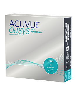 Acuvue Oasys 1-Day with HydraLuxe Soczewki jednodniowe Moc -1.75, 90 szt.