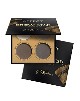 Affect Brow Star Mini paleta cieni prasowanych do brwi