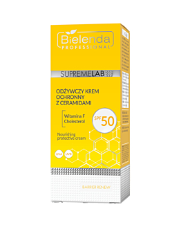 Bielenda Professional Supremelab Barrier Renew Odżywczy krem ochronny z ceramidami SPF50 
