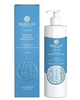 Basiclab Delikatny prebiotyczny szampon do włosów