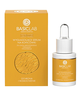 Basiclab Wygładzające serum na końcówki włosów