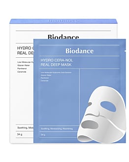 Biodance Hydro Cera-Nol Real Deep Mask, Maska hydrożelowa w płachcie 4 sztuki