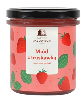 Bartnik Mazowiecki Miód z truskawką