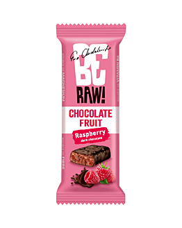 BeRaw BeRAW Baton Raspberry Choco Power 40g