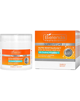 Bielenda Professional Supremelab Energy Boost Nutri-rewitalizujący krem do twarzy i pod oczy, 40 ml