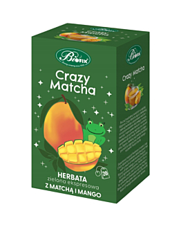 Bifix Crazy Matcha Herbata zielona z matchą i mango, 20 sasz.