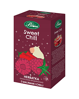 Bifix Sweet Chill Herbata owocowa z malinami i chilli, 20 sasz.