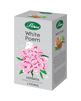 Bifix White Poem Herbata biała z peonią, 20 sasz.