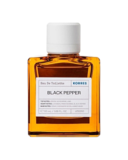 Korres Black Pepper Woda toaletowa dla mężczyzn, 50 ml