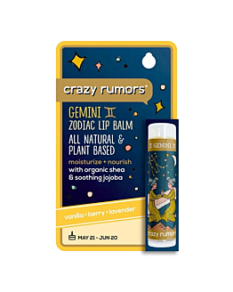 Crazy Rumors Naturalny Balsam do ust, Bliźnięta