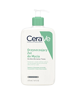 Cerave Oczyszczający Żel do Mycia twarzy i ciała, 473ml