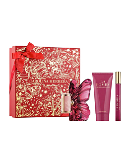 Carolina Herrera La Bomba Zestaw: woda perfumowana + woda perfumowana travel size + balsam do ciała