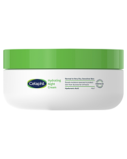 Cetaphil Krem nawilżający do twarzy z kwasem hialuronowym, Na noc