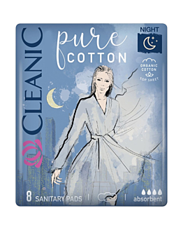 Cleanic Pure Cotton Night assorbenti