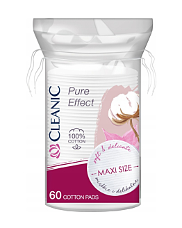 Cleanic Pure Effect Dischetti Struccanti Tondi 60 pz