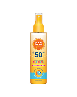 Dax Sun Spray ochronny dla dzieci na mokrą i suchą skórę, SPF 50 