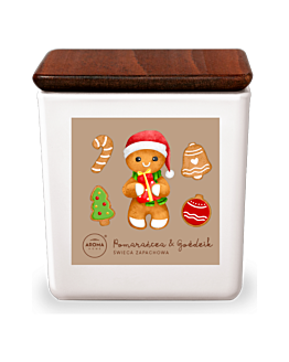 Aroma Home Simple Świeca zapachowa Pomarańcza i Goździk