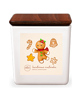 Aroma Home Simple Świeca zapachowa Świąteczne ciasteczka 