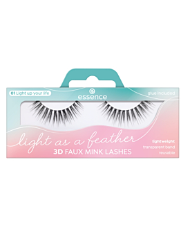 Essence Light As A Feather 3D Faux Mink Lashes 01 Sztuczne rzęsy