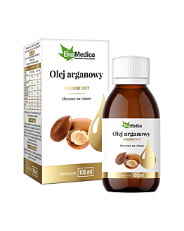 EkaMedica Olej Arganowy Tłoczony na Zimno, 100 ml