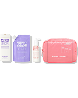 Eleven Australia Zestaw Blonde Holiday Trio: Shampoo + Conditioner + Miracle hair treatment