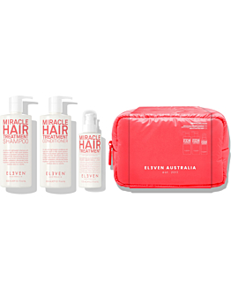 Eleven Australia Zestaw Miracle Holiday Trio: Shampoo + Conditioner + Miracle hair treatment
