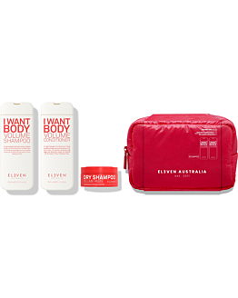 Eleven Australia Zestaw Volume Holiday Trio: Shampoo + Conditioner + Dry shampoo