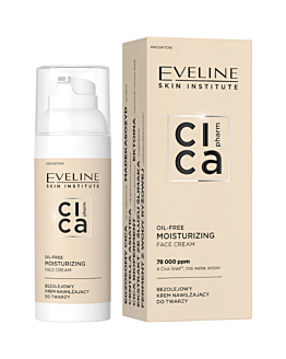 Eveline Cica Pharm Bezolejowy krem nawilżający do twarzy, 50 ml