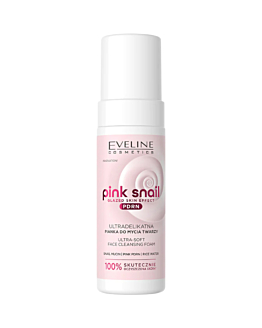 Eveline Pink Snail Pianka do mycia twarzy, 150 ml