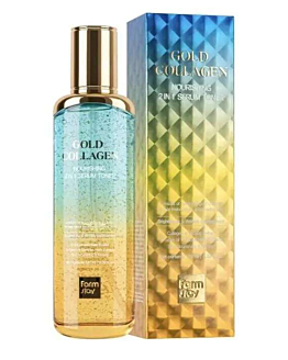 Farmstay Gold Collagen Serum-tonik 2w1
