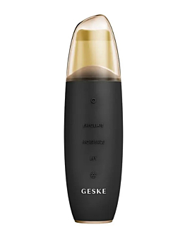 Geske MicroCurrent Skin Scrubber & Blackhead Remover 9in1 Peeling kawitacyjny, Gray