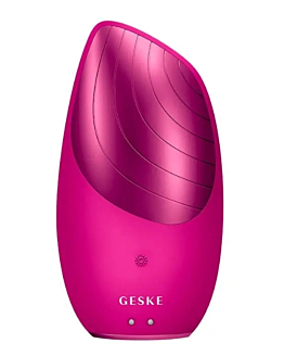 Geske Sonic Thermo Facial Brush 6in1 Spazzola facciale termica sonica Magenta