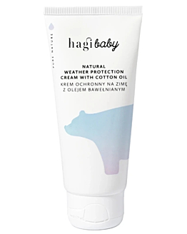 Hagi Baby Naturalny Krem ochronny na zimę z olejkiem bawełnianym