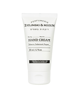 Zielinski & Rozen Krem do rąk Tobacco, Cedarwood, Pepper, 50 ml
