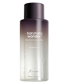 Haruharu Wonder black rice hyaluronic toner free of alcohol fragrance, 150 ml