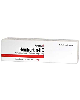 Hemkortin-HC, Maść doodbytnicza, 30 g