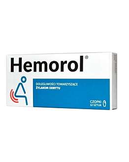 Hemorol Czopki, 12 Sztuk