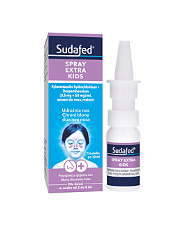 Sudafed Xylospray DEX dla dzieci (0,5 mg + 50 mg)/ml aerozol do nosa