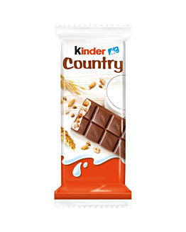 Kinder Country, Czekolada z nadzieniem mlecznym i zbożami