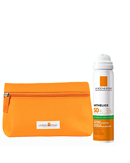 La Roche Zestaw: Anthelios Mgiełka do twarzy SPF50+ 75ml + Kosmetyczka