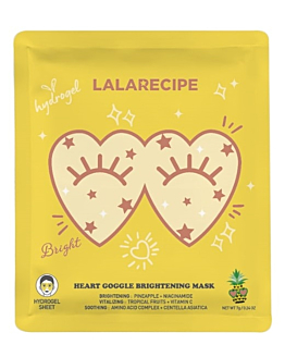 LalaRecipe Gheart Goggle Brightening Mask, Rozjaśniająca Maska w Płachcie pod Oczy