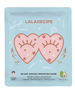 LalaRecipe Heart Goggle Moisture Mask, Nawilżająca hydrożelowa maska pod oczy w płachcie