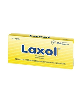 Laxol, 12 Czopków