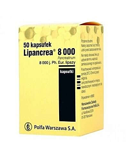 Lipancrea 8000, 20 Kapsułek