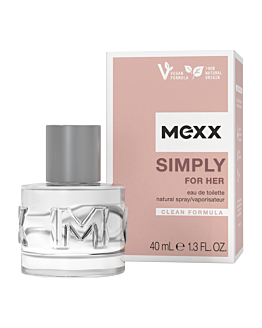 Mexx Simply for her  Woda toaletowa dla Kobiet, 40ml