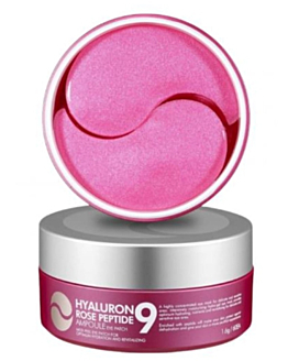 Medi-Peel Hyaluron Rose Peptide 9 Ampoule Eye Patch Hydrożelowe płatki pod oczy, 60sztuk