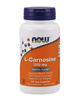 Now Foods L-Carnosine 500 mg Kapsułki