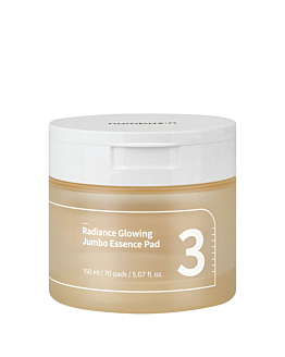 Numbuzin No.3 Radiance Glowing Jumbo Essence Pad Płatki rozświetlające do twarzy