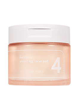 Numbuzin No. 4 Pore Zero Peedel Egg Toner Pad Płatki tonizujące